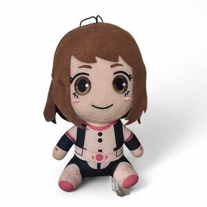 My Hero Academia Plush Ochaco Uraraka Anime Costume Stuffed Doll Collectible 7”
